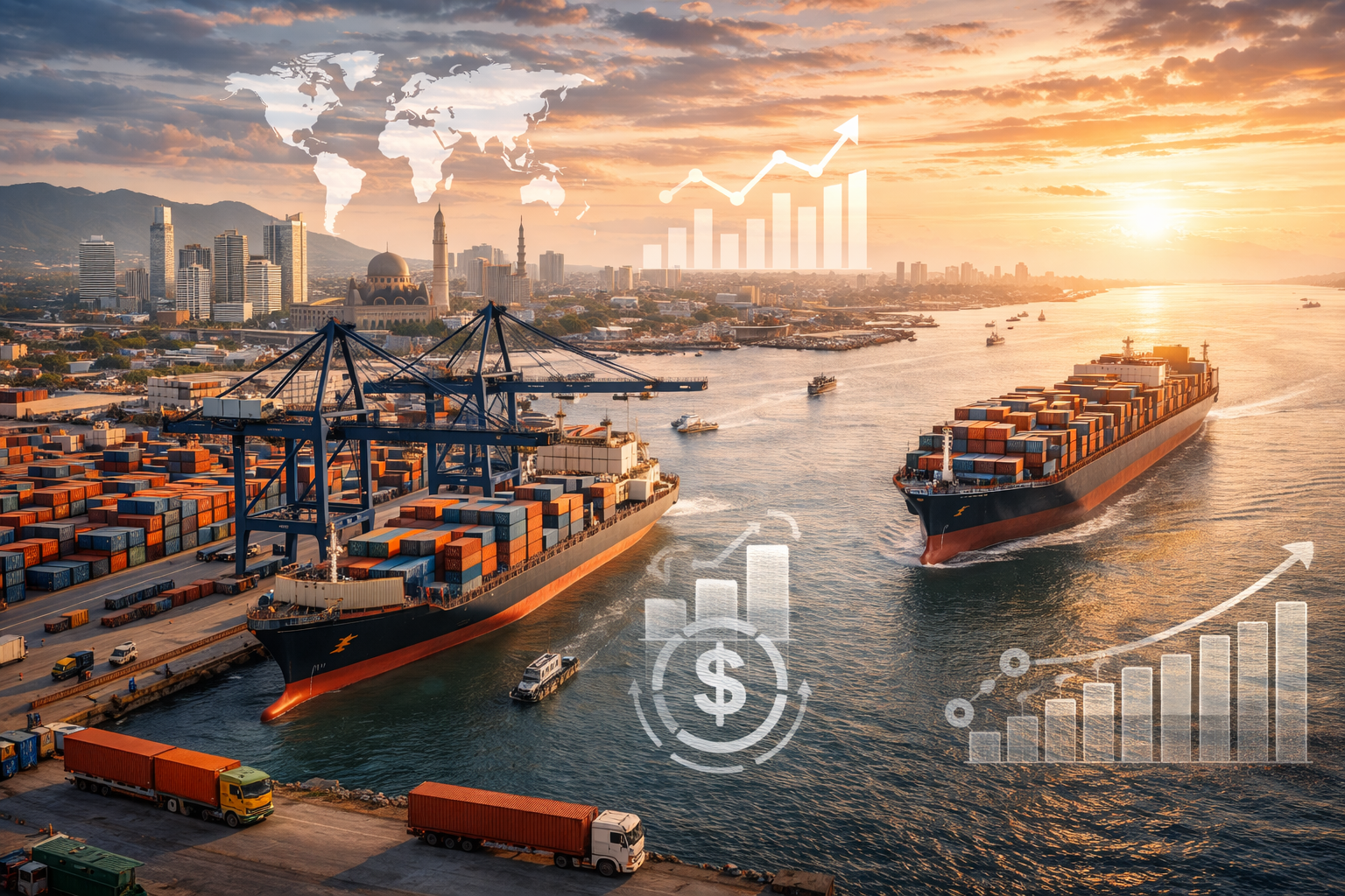 Transport maritime et développement économique : l’impact du secteur maritime sur les échanges internationaux